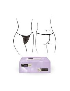 TANGA/PERIZOMA NERO MONOUSO 100 pz