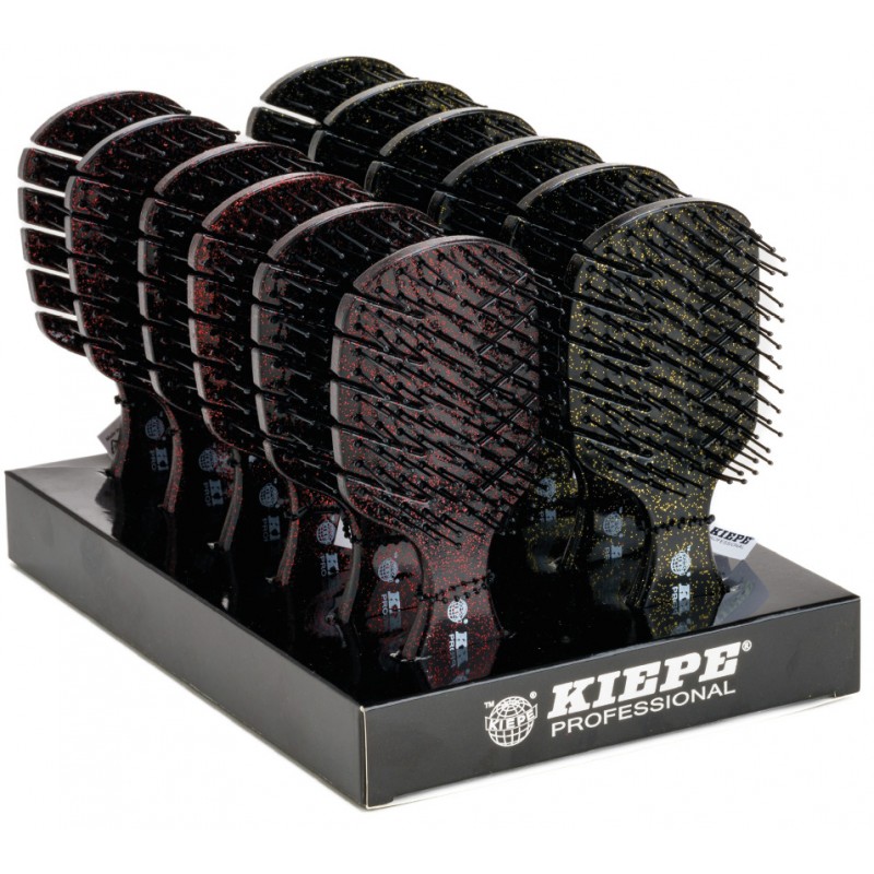 SPAZZOLA DETANGLER MINI ORO/NERO