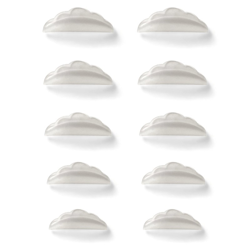 SILICONE ROLL CLEAR BIGODINI 10 pz*CAT
