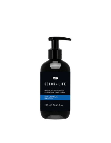 NO ORANGE MASK  PER CAPELLI CASTANI COLOR LIFE 250ML