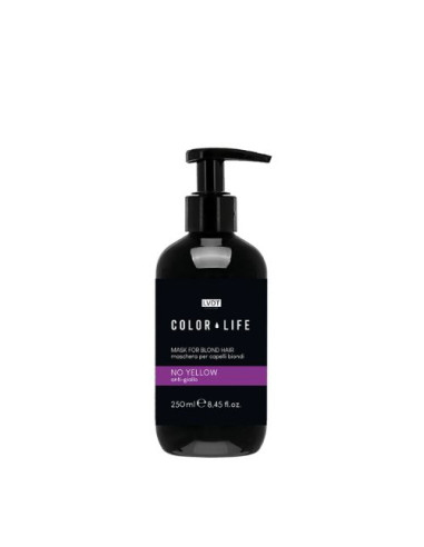 NO YELLOW  MASCHERA PER CAPELLI BIONDI COLOR LIFE 250ML
