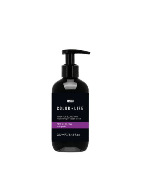 NO YELLOW  MASCHERA PER CAPELLI BIONDI COLOR LIFE 250ML