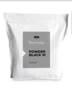 WHITENER POWDER BLACK 10' 500ml