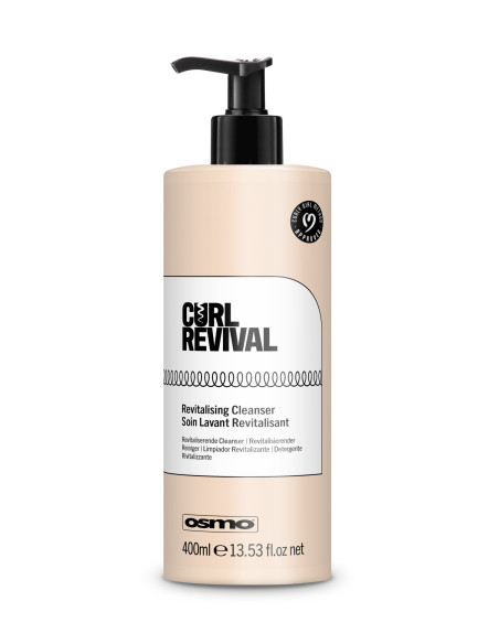 OSMO CURL REVIVAL REVITALISING CLEANSER SHAMPOO 400ML