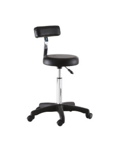 SMART BLACK SGABELLO CON SCHIENALE  ***CAT