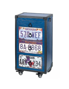 BARBURYS BARBER TROLLEY CASH WOODEN