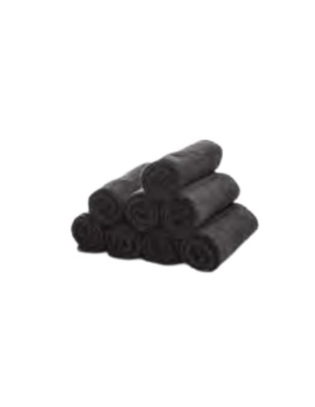 ASCIUGAMANO NERO  DA BARBIERE 30X45 BOX DA 6PZ