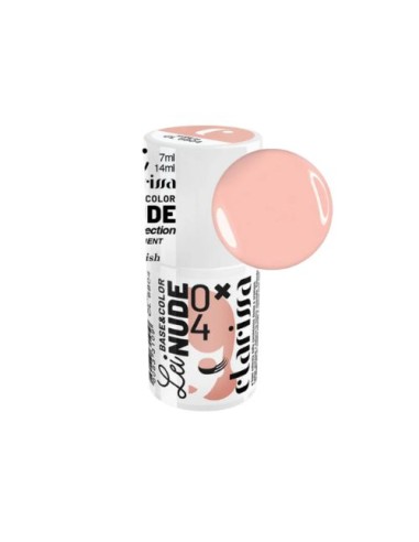 CLARISSA SMALTO UV/LED LEI BASE&COLOR NUDE 4 7ML UV/LED TPO FREE