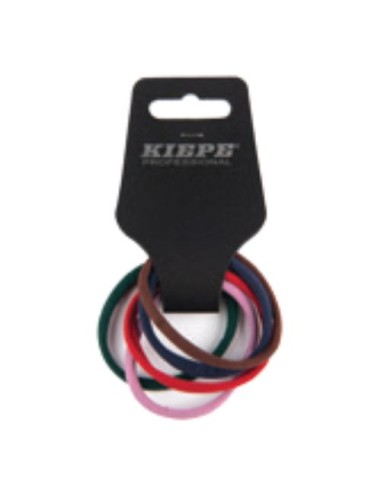 ELASTICI SOTTILI 5 PZ COLORATI 0,6CM