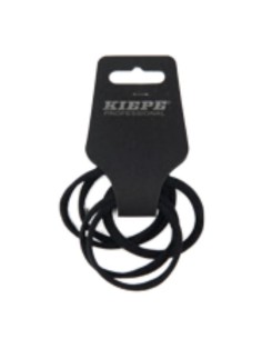 ELASTICI SOTTILI 5 PZ NERI 0,6CM