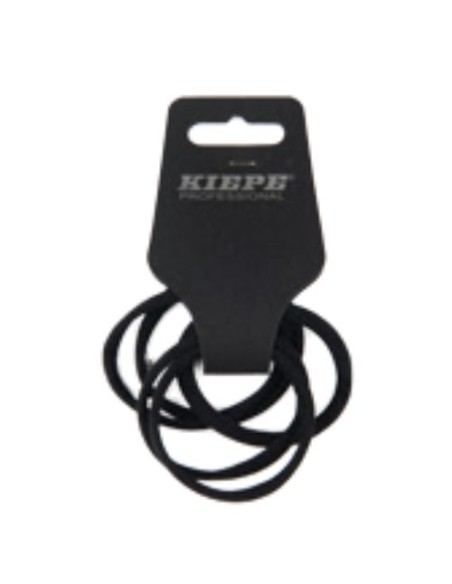 ELASTICI SOTTILI 5 PZ NERI 0,6CM