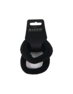 ELASTICI SPUGNA GROSSI 2 PZ NERI 2,5CM