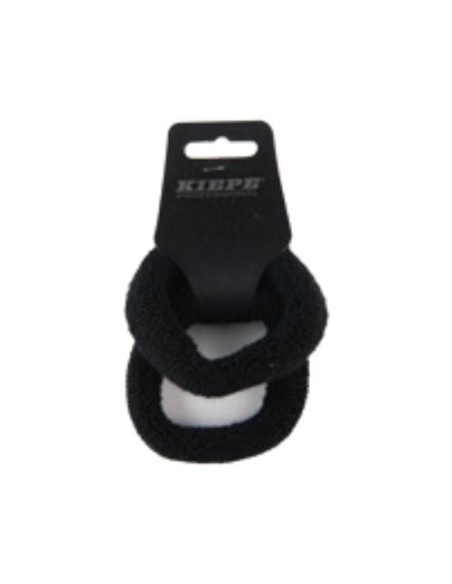 ELASTICI SPUGNA GROSSI 2 PZ NERI 2,5CM
