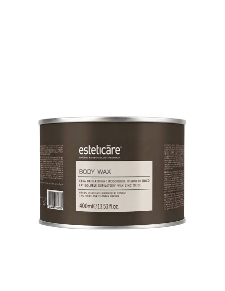 ESTETICARE BODY WAX CERA DEPILATORIA LIPOSOLUBILE OSSIDO DI ZINCO 400 ml